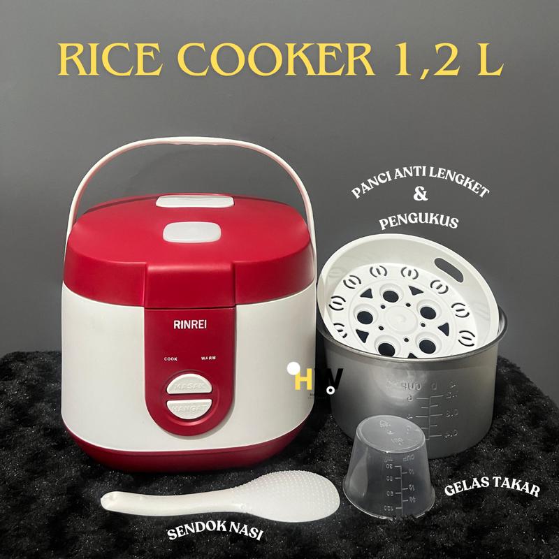 Rice Cooker / Penanak Nasi / Magic Com RINREI 1,2 Liter MRN-912 3in1 ...
