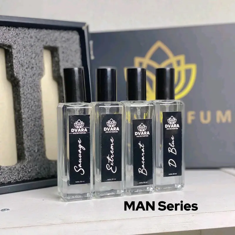 DVARA PARFUM MAN SERIES 1 PAKET ISI 4 VARIAN PARFUM PRIA TAHAN LAMA