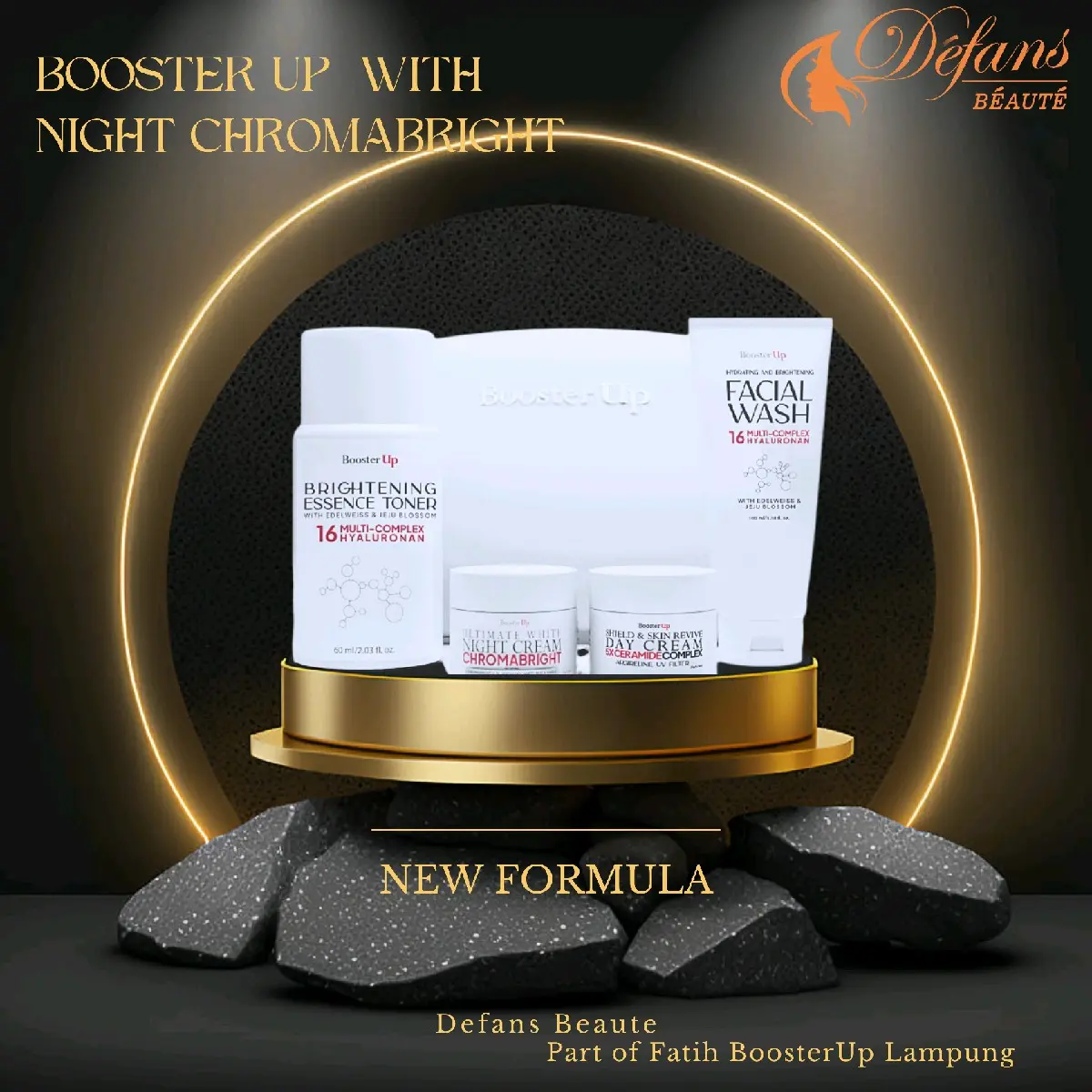 BOOSTER UP BY GLAM SHINE (NEW FORMULA NIGHT BPOM)