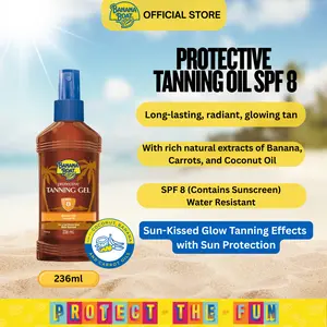 Banana Boat Protective Tanning Oil SPF8 236ml