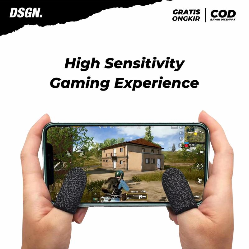 RRQ HOSHI SEPASANG SARUNG JEMPOL GAMING + BOX POUCH PREMIUM MURAH Accessories Game Joystick Controller Gamepad Aksesoris 4