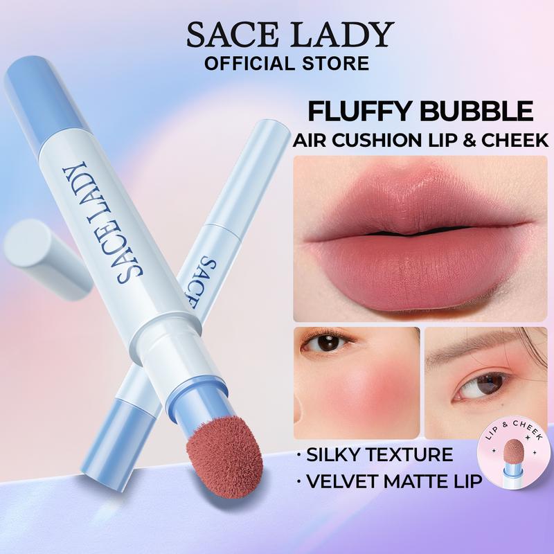 [LIVE]Son Kem Lì SACE LADY, Kết Cấu Mượt Mà, Son Môi Đa Công Dụng, Kem Má, Sắc Tố Cao, Mỹ Phẩm Trang Điểm 1