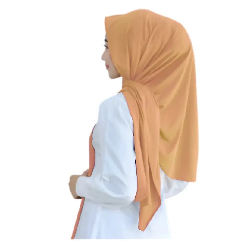 Pashmina Oval Inner 2In1 /  Pashmina Instan Jersey Menutup Leher / Pastan Dewasa 2
