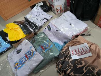 Product Review of Setelan PRESSIONE SET Baju dan Celana Pendek Unisex Pria Wanita dengan Fit yang Nyaman dan Keren Kaos Motif Dewasa from R**i 0