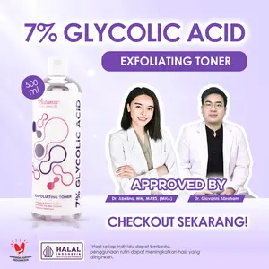 Autumn Glycolic Acid 7% Toning Solution Exfoliating Toner (white) 500ml (AGET 500ML)