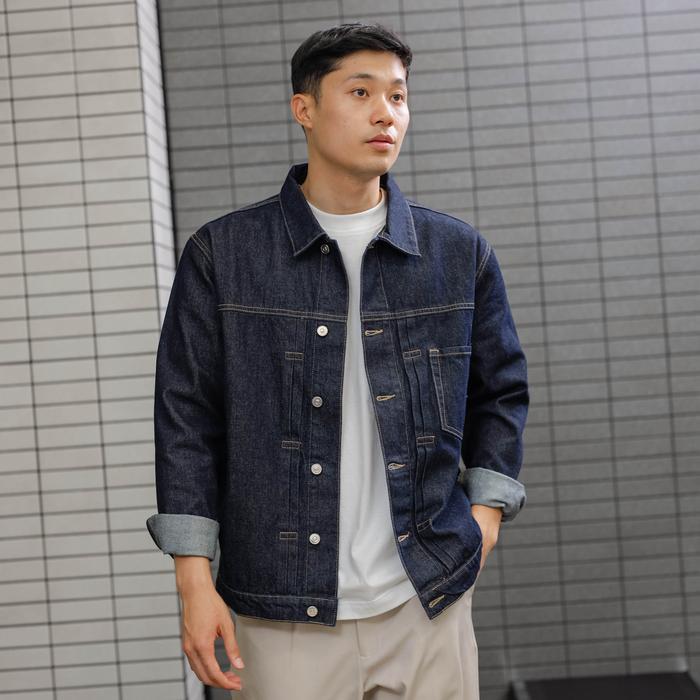 Jual BC Man x Beatrice Clothing Grayson Denim Jacket - Denim Jacket ...