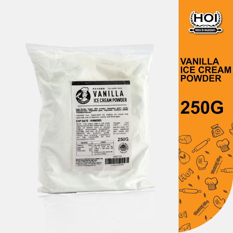HOIBI Vanilla Ice Cream Powder 250G/1KG | HOIBI Serbuk Aiskrim - TikTok ...