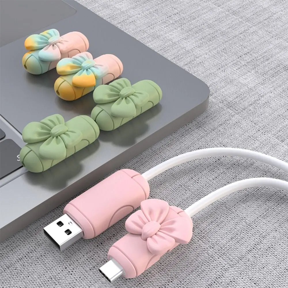 Universal Charger Line Cable Protector Silicone Cord Saver Charger Cable Protective Cover Dustproof Cover Accessories Silicone Cover for Samsung/Huawei/Xiaomi