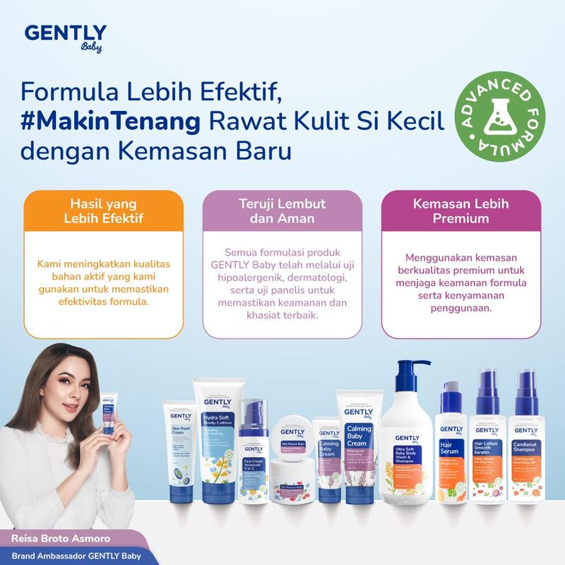 GENTLY Calming Baby Cream 50 gr | Krim untuk Bayi Newborn 4