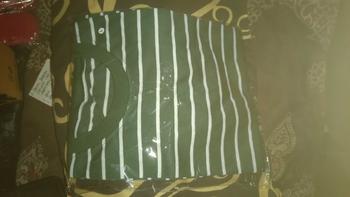 Product Review of Kaos Polos STRIPE Hitam Putih Dan warna lain nya kaos Pria Wanita 30s reaktif kaos Pendek Katun Lembut from f**i p**a 1