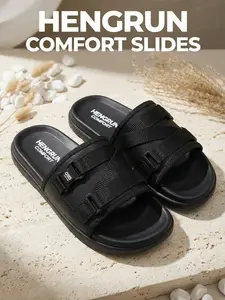 Sandal Pria Model Baru Musim Panas 2025 Sol Karet Lembut Sandal Luar Ruangan Pria Sandal Pantai Anti Selip Tahan Aus Bernapas Sandal Jepit Satu Tali hengrun 8015-4H