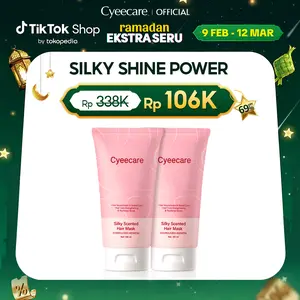 [BPOM COD] Cyeecare Silky Scented Hair Mask Hydrolyzed Keratin 150 ml. Lembut Halus Berkilau 8DHyaluronicacid Melembabkan Aroma Tahan Lama Haircare Lepek Catokan
