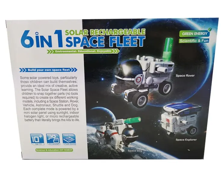Mainan Edukasi 4 in 1 Solar Robot Kit / Solar Toys 4 in 1 1
