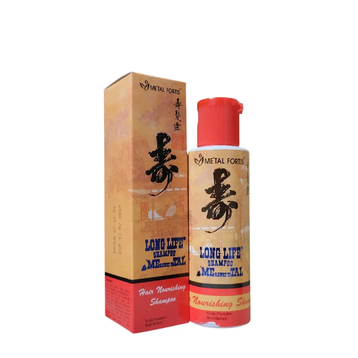 Metal Fortis Long Life Shampoo Pemanjang Rambut 100ml - Conditioner, Haircare Memanjangkan