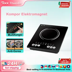 Kompor Induksi TIXX Low Watt - Pemanasan Cepat, Tahan Gores, Cocok untuk Panci Magnetik | Induction Stove Dapur