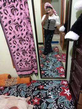 Product Review of Suzan Blouse Kemeja Mix Cotton Knit - Rajut Korea Style Atasan Wanita TM 70135 from S**i O**z 3