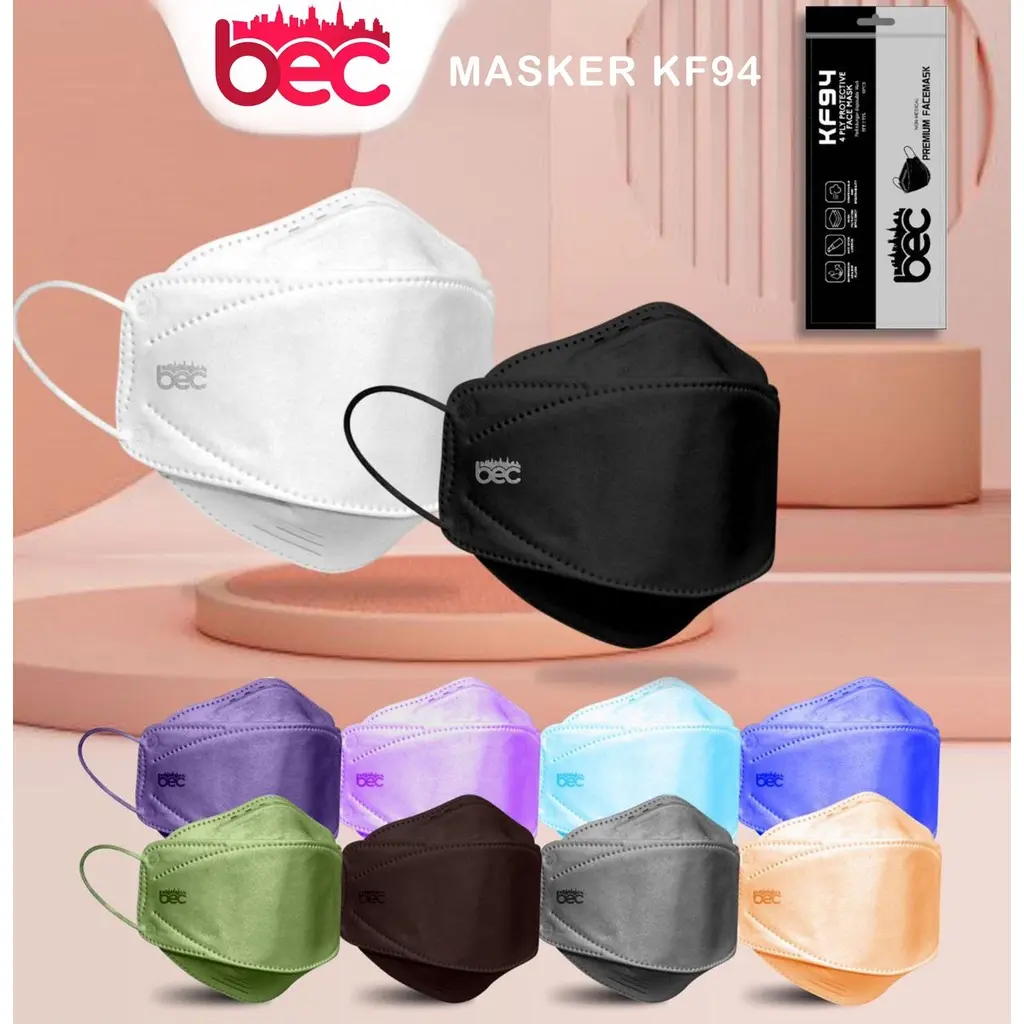 MURAH - MASKER KF94 KOREA 4PLY ISI 10PC