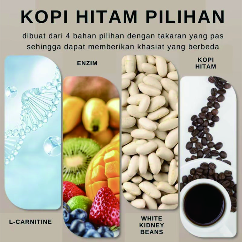 Bloom Collagen Coffee 60g KOPI COLLAGEN - 1 BOX ISI 12 SASET 6