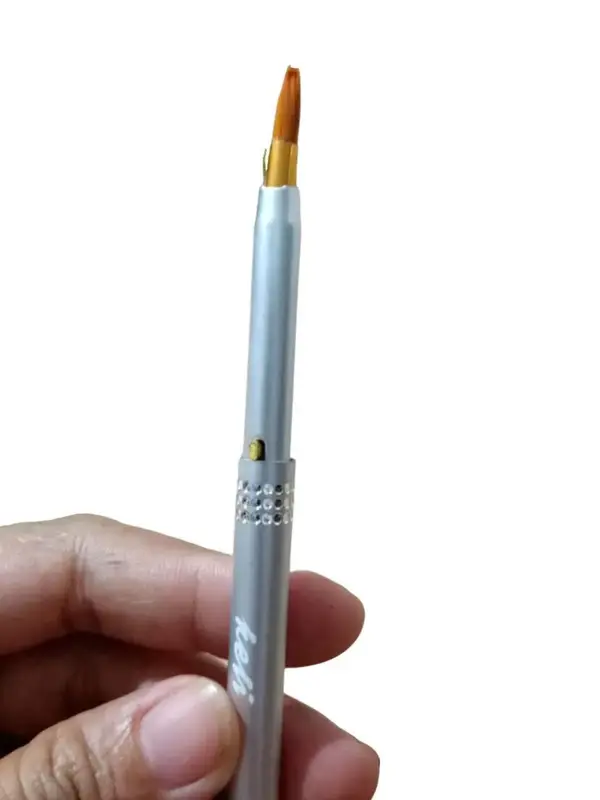 KUAS LIPSTIK OTOMATIS ALUMINIUM PANJANG / PENDEK 3