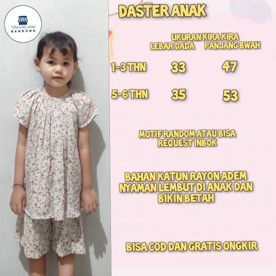 Product Introduction of DASTER ANAK / DRESS ANAK PEREMPUAN 1-5 tahun Katun rayon 23