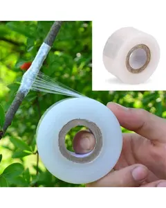 Grafting Tape 5cm/Plastik Wrapping/Lebar 5cm panjang 200meter - Plastik Okulasi/Plastik Cangkok - Strech Film Warna Hitam Dan Bening