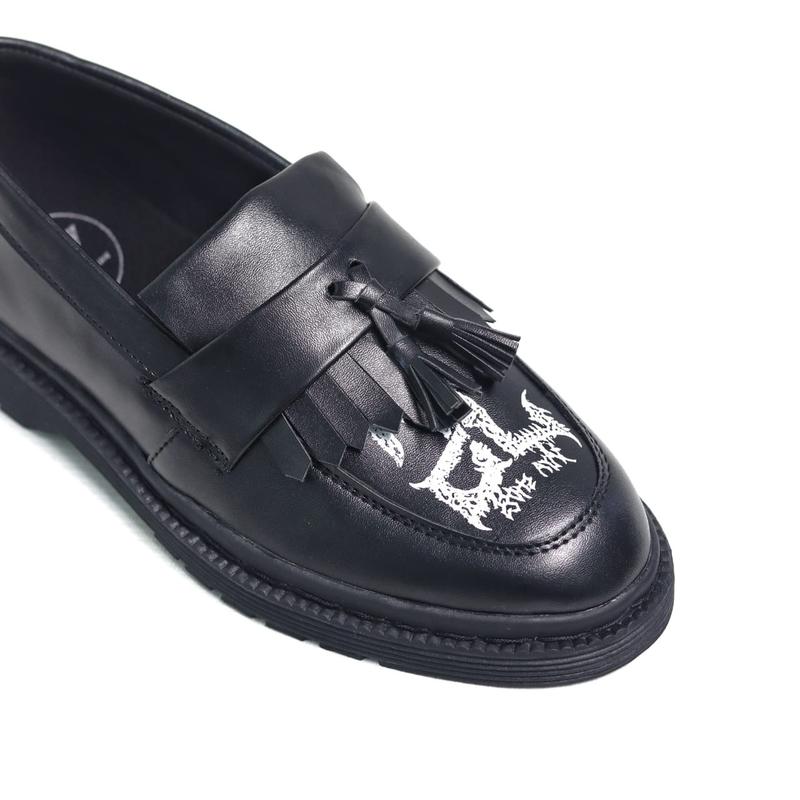 Product Introduction of MONAS Walskul Sepatu Formal Kasual Docmart Black Skul Pria 3
