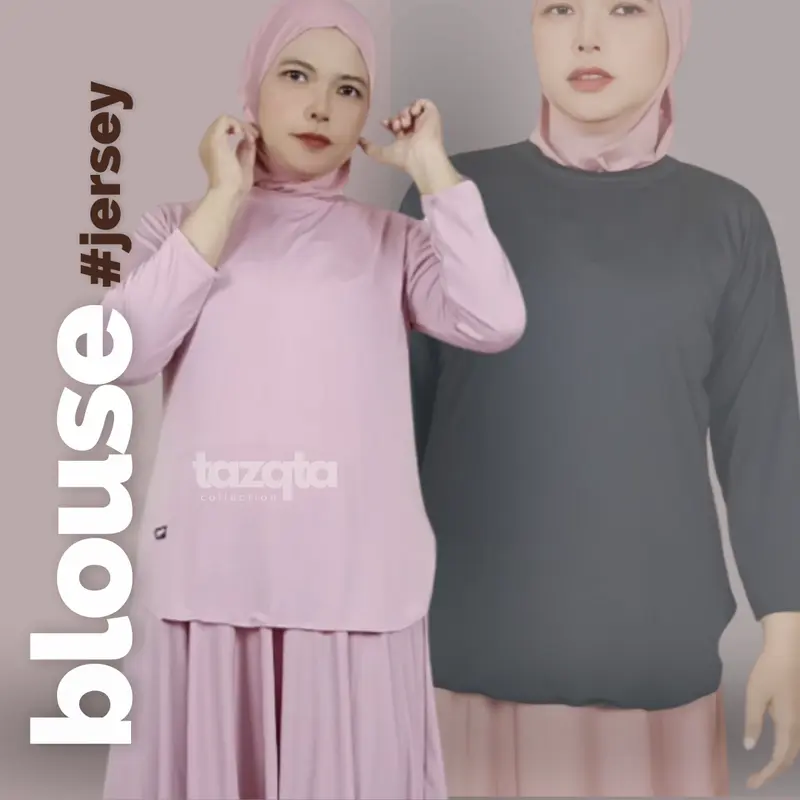 Baju Atasan Oval Jersey Daily  Sporty Polos Saku List BY TAZQTA 7