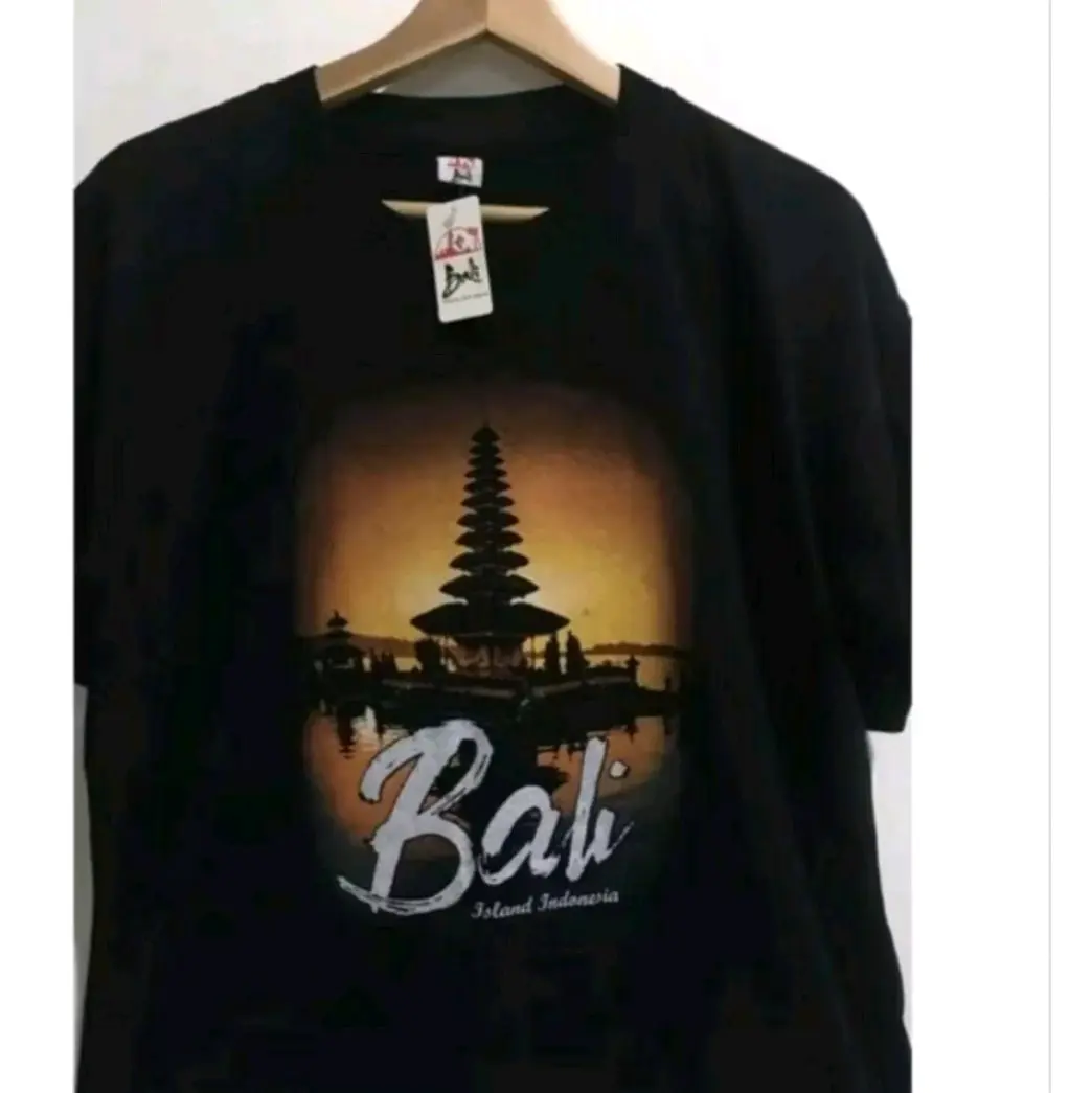 KAOS BALI KHSUS HITAM KAOS DISTRO BALI KAOS OLEH OLEH baju cotton