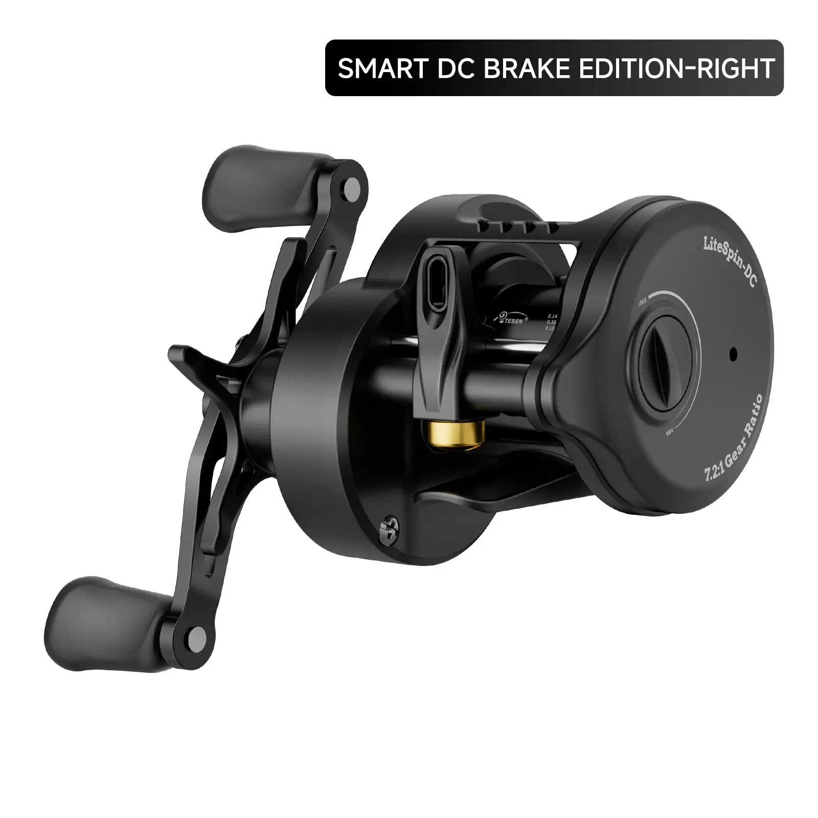 TEBEN LiteSpin DCベイトリール TEBEN Kekili Drum Reel LiteSpin DC with Smart Electronic Brake