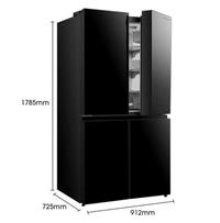 Gambar HISENSE RQ556N4IBU Kulkas 4 Pintu 427L Frezeer Bawah Inverter Kompressor Airflow dari Didik Elektronik Store Kota Administrasi Jakarta Barat 5 Tokopedia