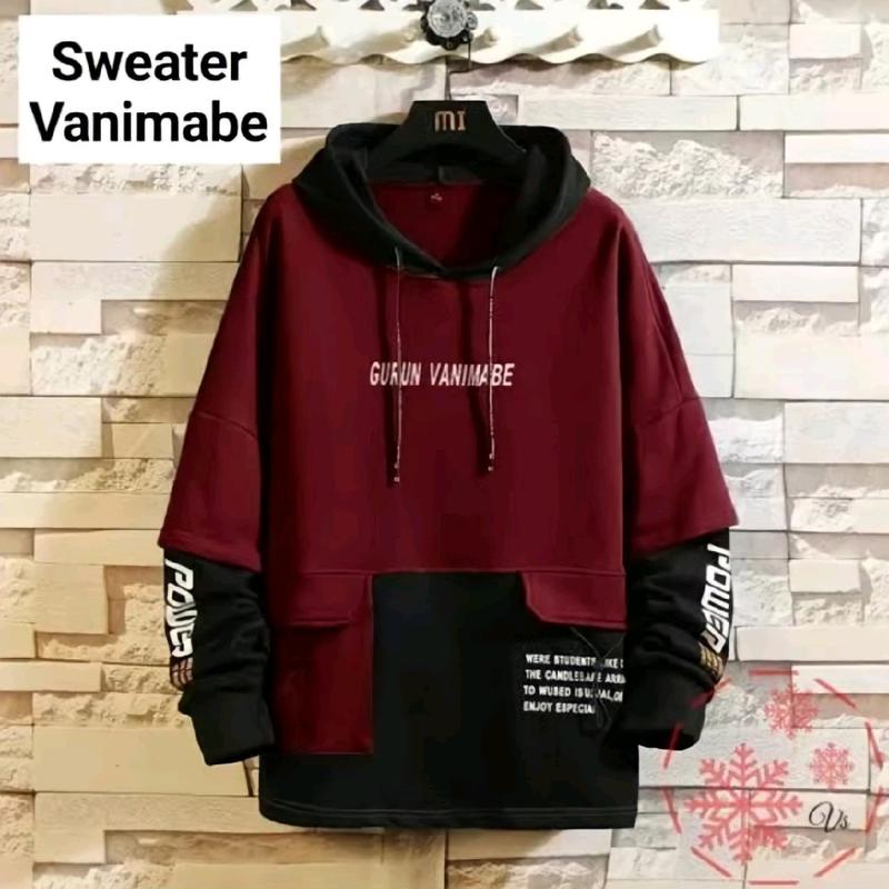 Terlaris Sweater Hoodie Korea Mod l Baru  Pria Wanita Bahan Lembut Tebal Keren Panjang Tangan Distro Unisex Fleece Sports Loose-fitting vneck short sleeve willow green t-shirt 1