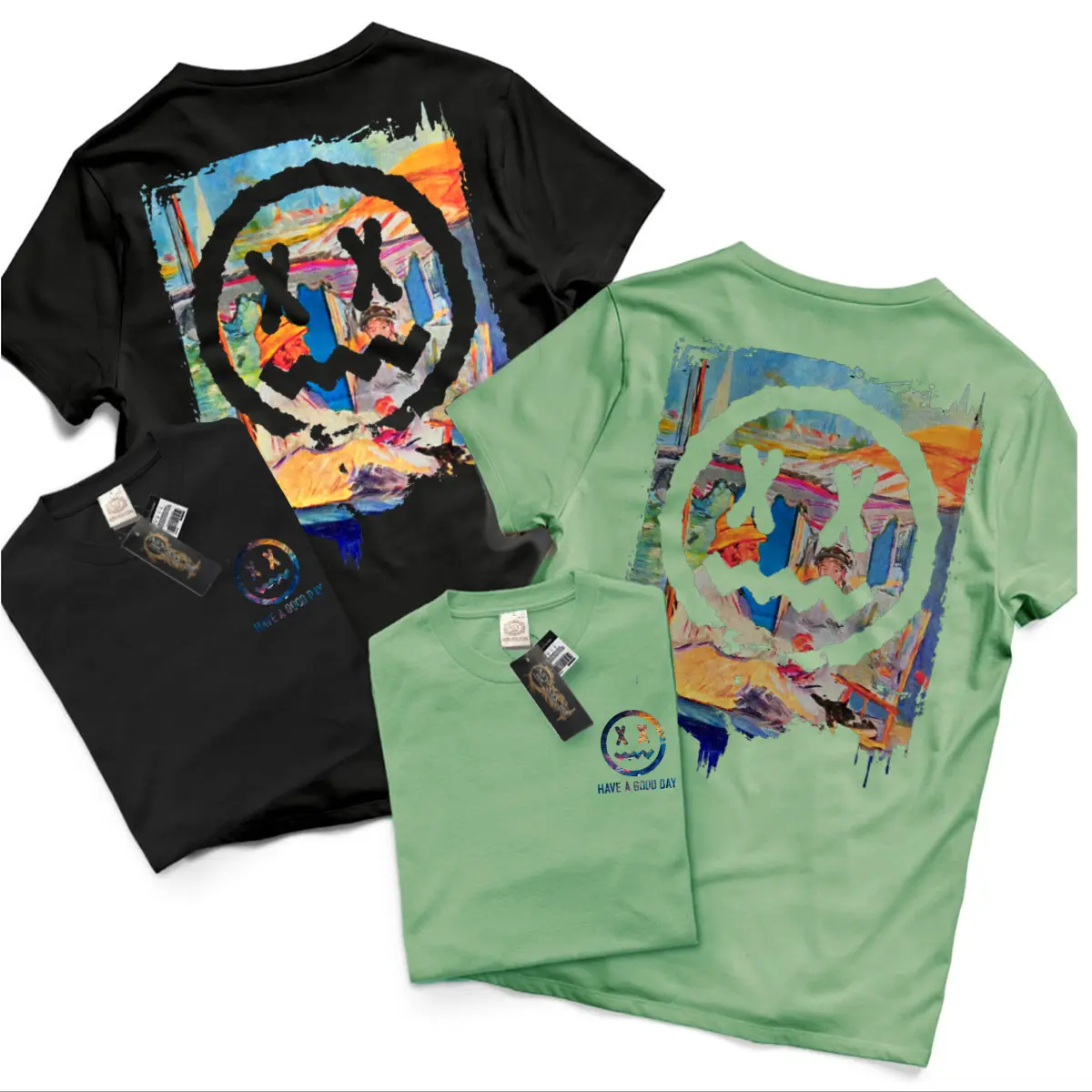 ASY KAOS SABLON DEPAN BELAKANG BISA DIPAKAI UNISEX 01311 goodayy