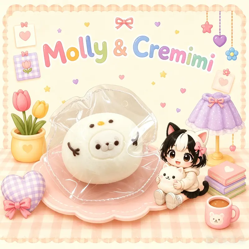Molly & Cremimi ウォーターバッファロー ミルクケーキ 水の勢いで