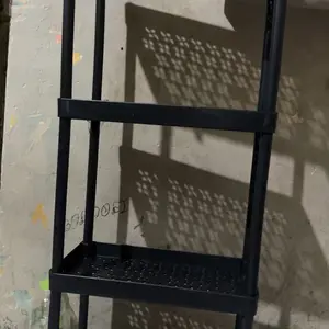 COD LACOOK rak toilet rak serbaguna square rak dapur rak susun 4 tingkat dengan roda