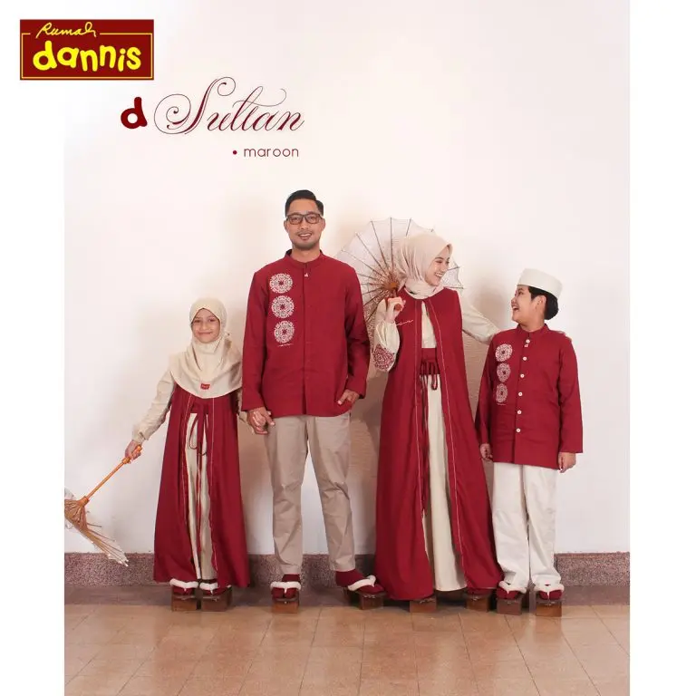 [RUMAH DANNIS]  SALE Couple Sarimbit Busana Pakaian Koko Dres Abaya Gamis Setelan baju Muslim anak laki laki perempuan Dewasa Dannis D'Sultan Diskon15%