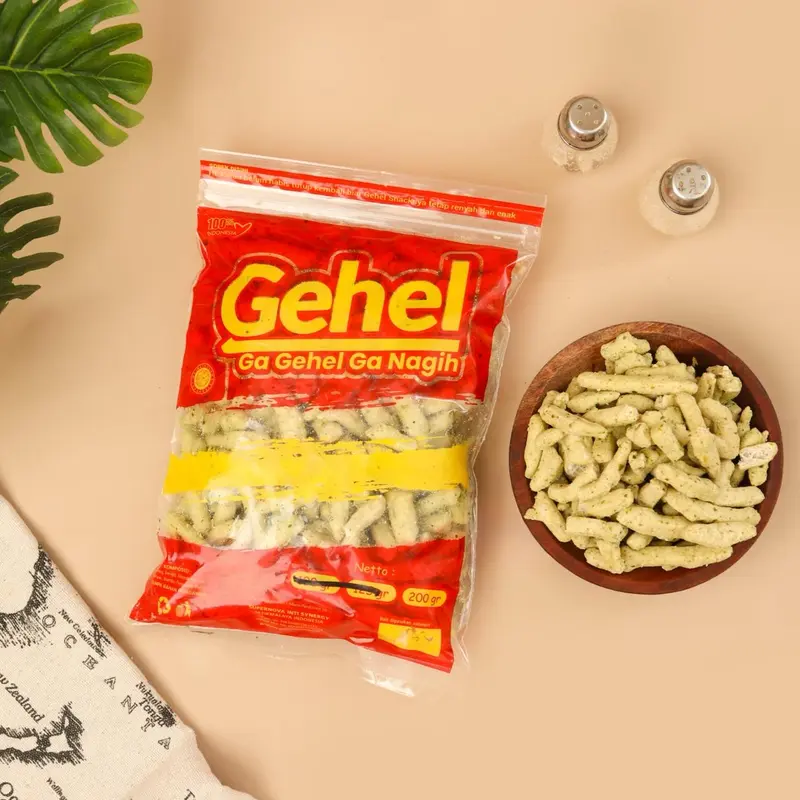 BASRENG GEHEL 200gr Varian Ori Jeruk/Pedas Biasa/Pedas Jeruk - Baso Goreng Food Instant Pedas Snack Keripik Jajanan 7