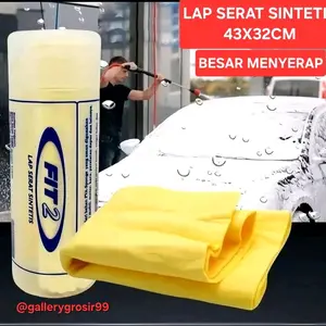 LAP SINTETIS ( FIT2 ) BOTOL BESAR 43X32CM TEBAL BERSERAT Cleaning