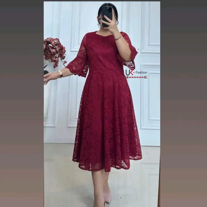 DRESS ANNABELLE DRESS PESTA BRUKAT 2