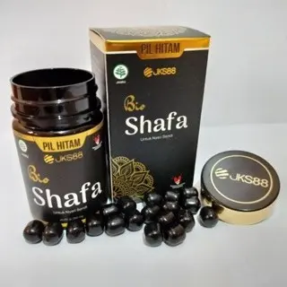BIO SHAFA JKS88 / BIO SHAFA PIL HITAM JKS88 Solusi untuk nyeri sendi & tulang HALAL BPOM