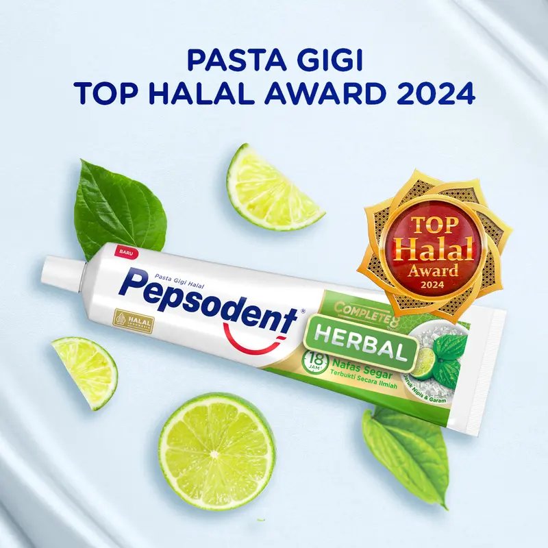 Pepsodent Pasta Gigi Action 123 Herbal 100g Twinpack 3