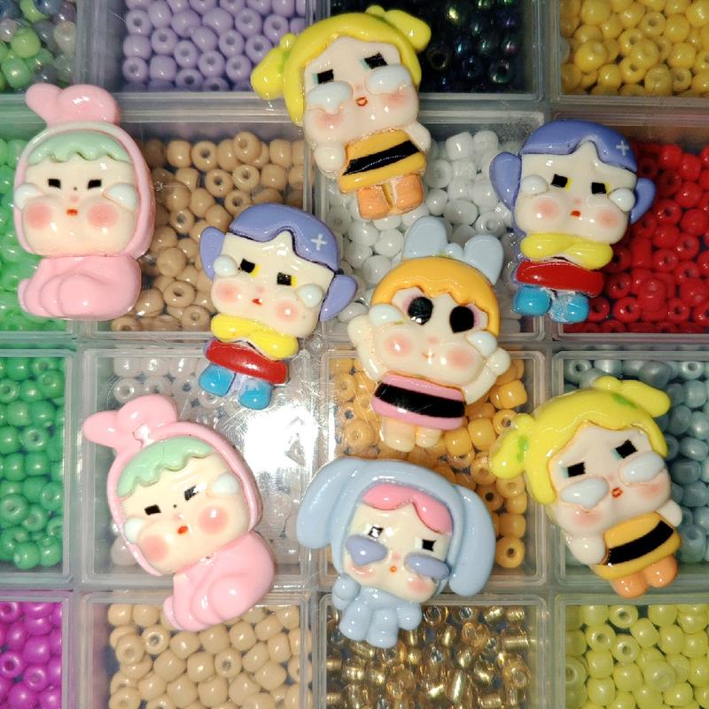 keychain pouch manik clay resin 7