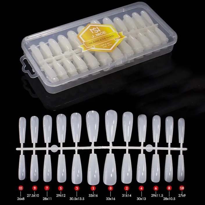 Combo 2 hộp móng - 1 hộp 240 móng -1 hộp 10 vỉ -1 vỉ 24 móng 3