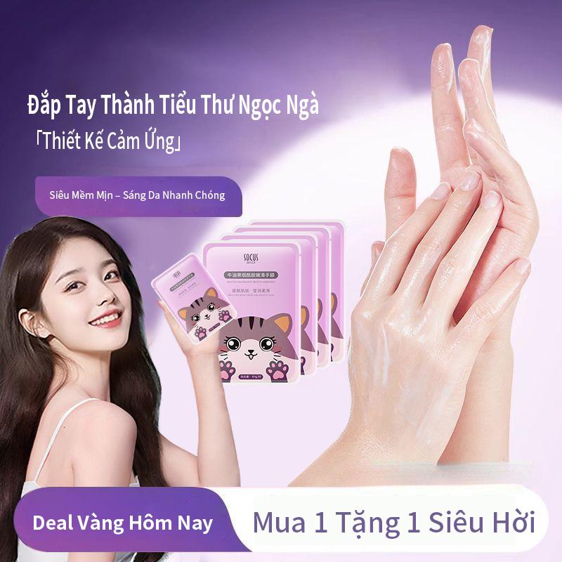  Mặt Nạ Tay Nicotinamide Dành Cho Nữ Làm Đẹp Làm Trắng Dưỡng Ẩm Tẩy Tế Bào Chết Loại Bỏ Vết Chai Da Làm Mờ Vẽ Tay Chăm Sóc Tay Sử Dụng Tại Nhà 