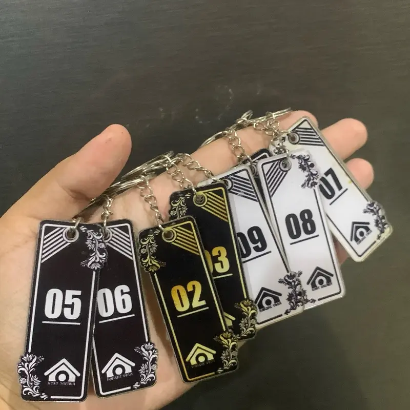 GANTUNGAN KUNCI KAMAR KOST PAKET ISI 10PCS GANCI KOST GANCI KAMAR KOST GANCI VILLA GANCI VILA 10PCS 1