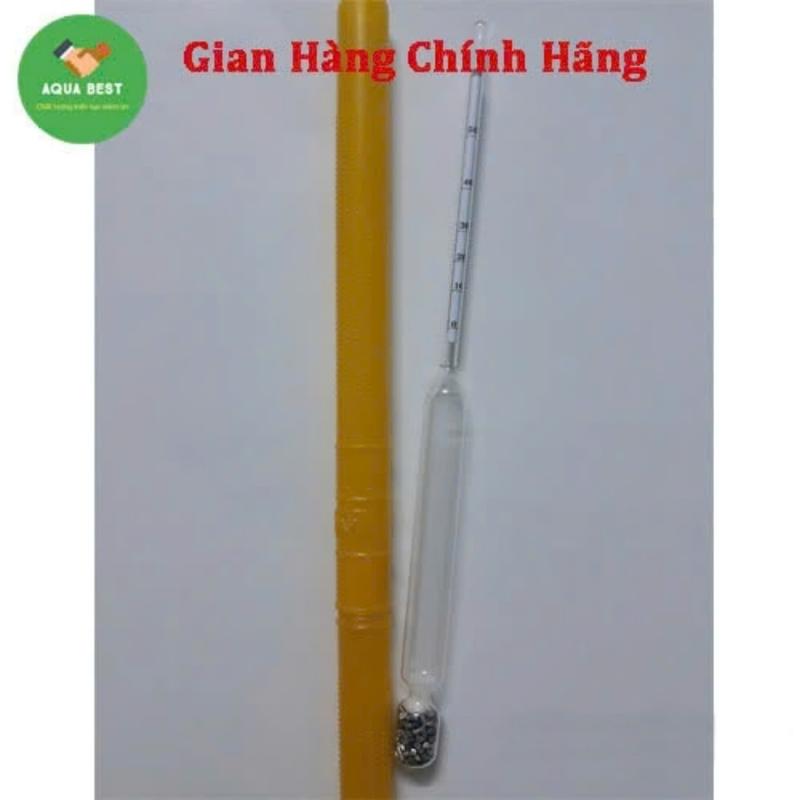   Hàng Chuẩn  Dụng cụ đo nồng độ cồn - Tửu kế đo nồng độ rượu 0 - 70%. 0-100%. 