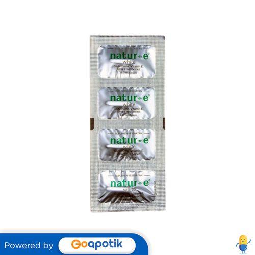Gambar NATUR-E WHITE STRIP 4 KAPSUL dari Apotek Jaya Farma Apt by GoApotik Kota Padang Tokopedia