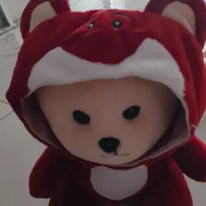 Boneka Viral Bear Custom 25 Cm Tedy Bear Cosplay Cute SNI Lucu Imut Bahan Halus  Dan Lembut Dolls Yelvo Grade A 100% Silikon Dacron