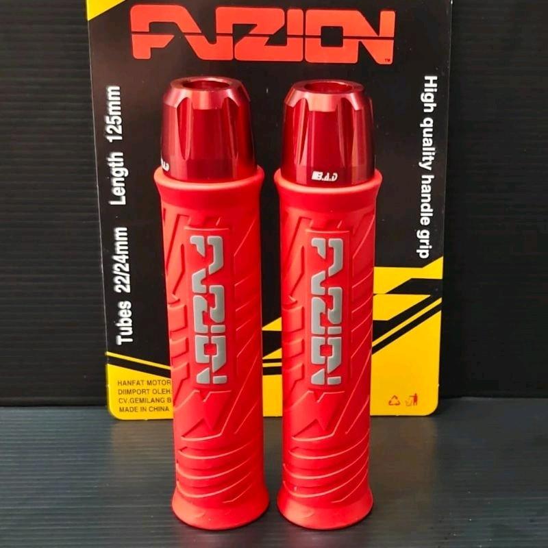 Handgrip Fuzion Hayadesu + Jalu Stang CNC Universal Nmax, Aerox, Pcx, Adv, Vario, Beat - Motorcycle 2