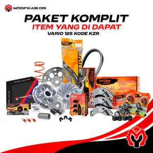 KZR - PAKET UPGRADE DAYTONA CVT VARIO 125 PAKETAN KIRIAN CVT PCX ADV VARIO 125 CVT PCX PER CVT 1500 ROLLER PAKET EXTRA FULL UPGRADE KIRIAN CVT vario pcx adv 125 old led bolam thailand vietnam indonesia lokal racing