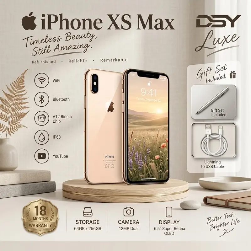 (USED) Budget iPhone XS Max | 64GB / 256GB | Random Colors | Up to 18 ...